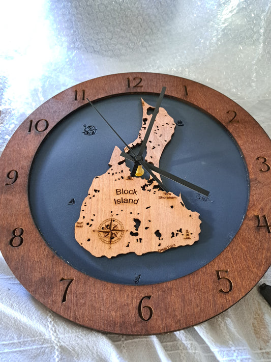 Block Island RI Time or Tide Clocks