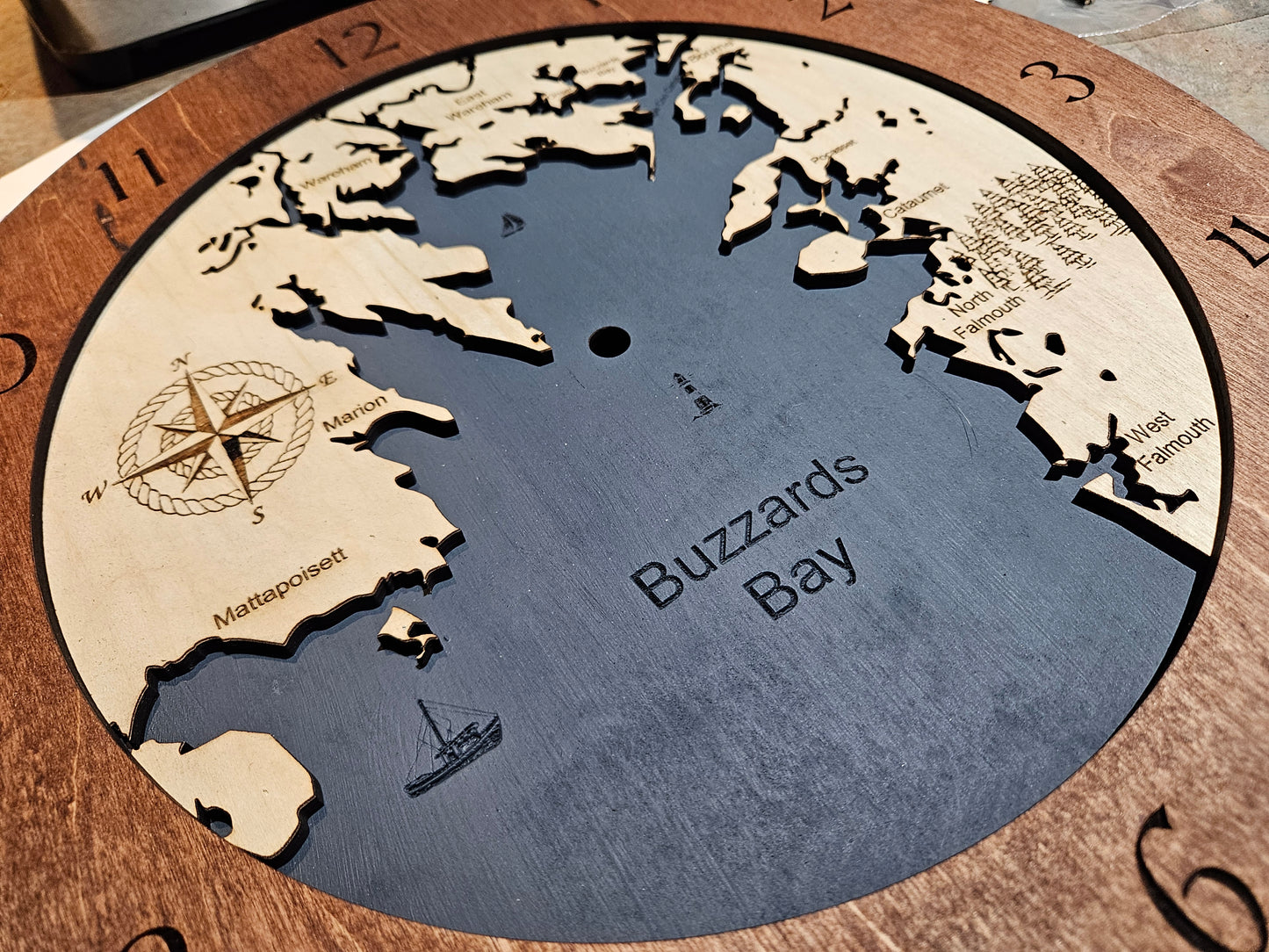 Buzzards Bay MA Time or Tide Clocks