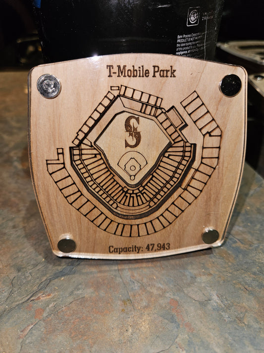 T-Mobile Park Multi-Layered Stadium Coasters