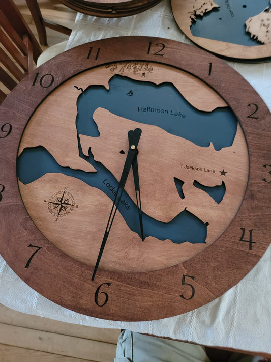 Half Moon Lake NH Time Clocks