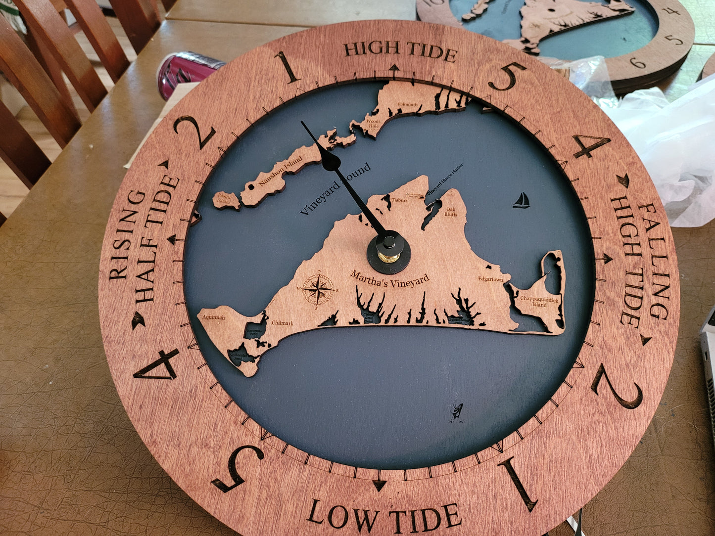 Martha's Vineyard MA Time or Tide Clocks