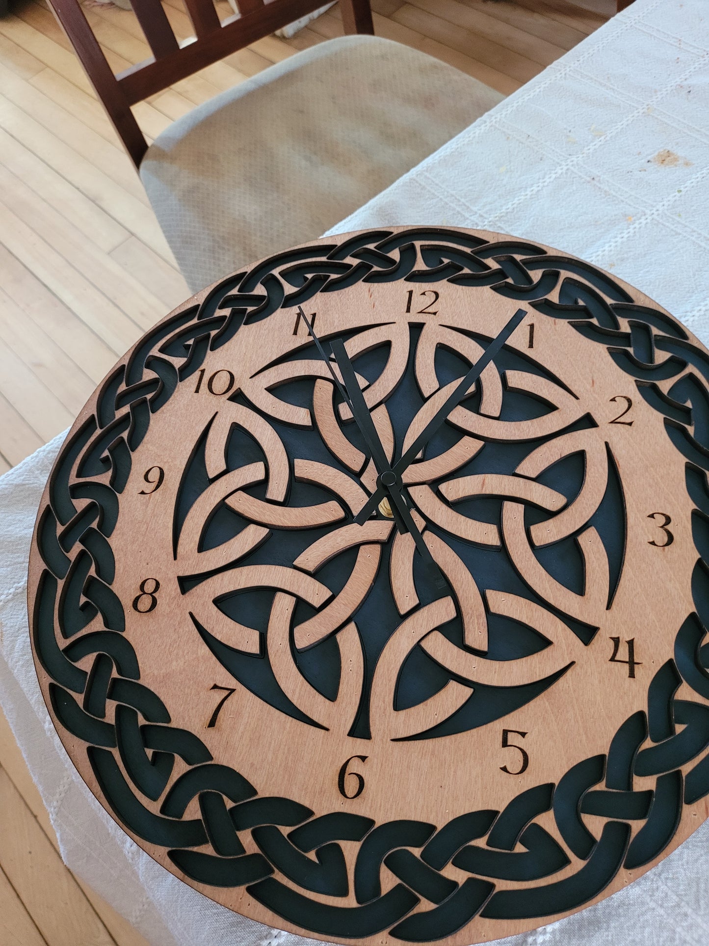 Celtic Knot Tree of Life Clocks