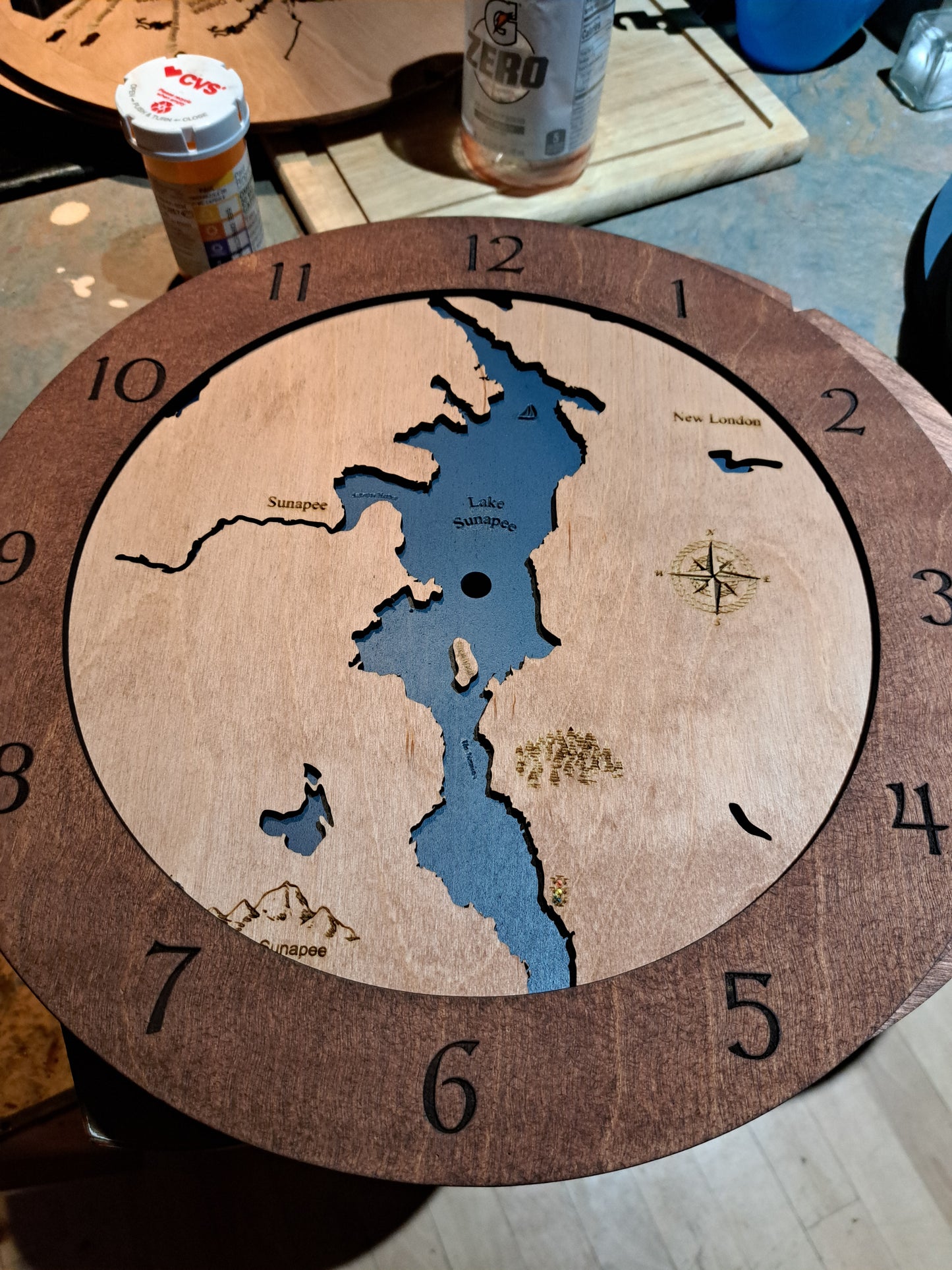 Lake Sunapee NH Time Clocks