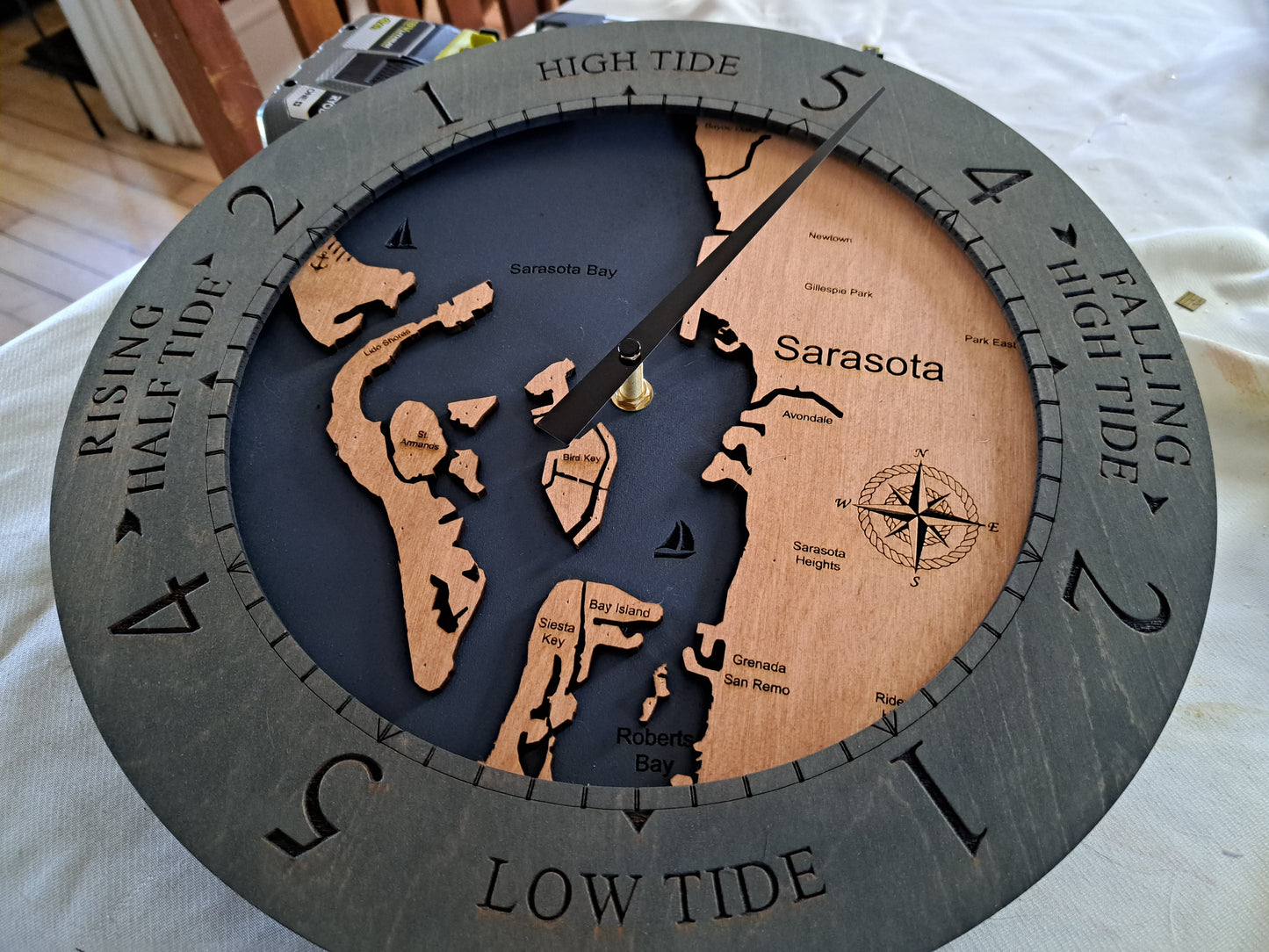 Sarasota FL Time or Tide Clocks