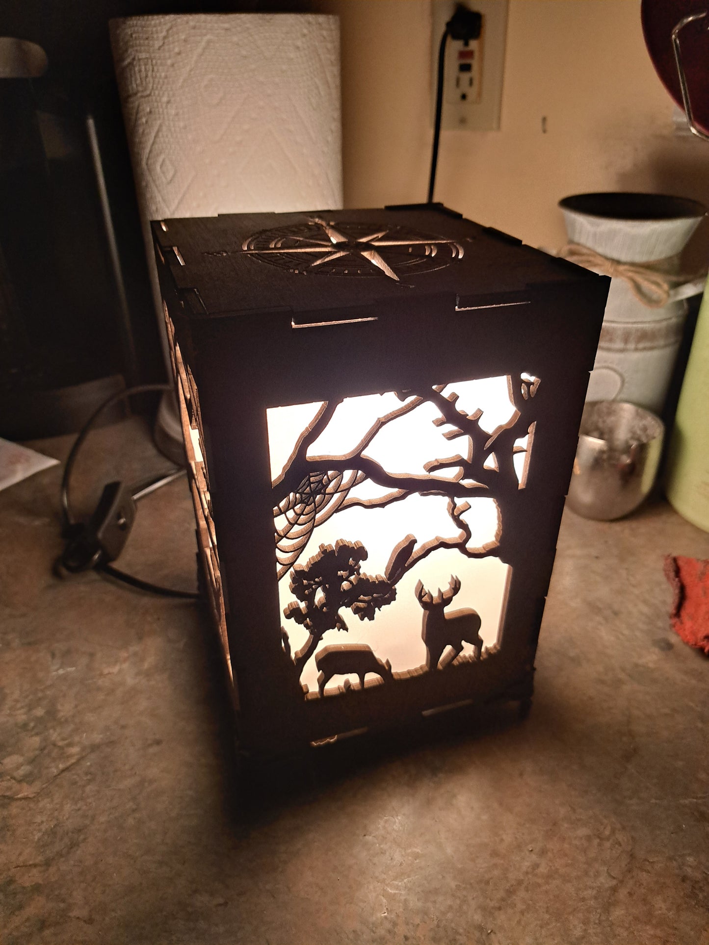 Forest Theme Tea Light