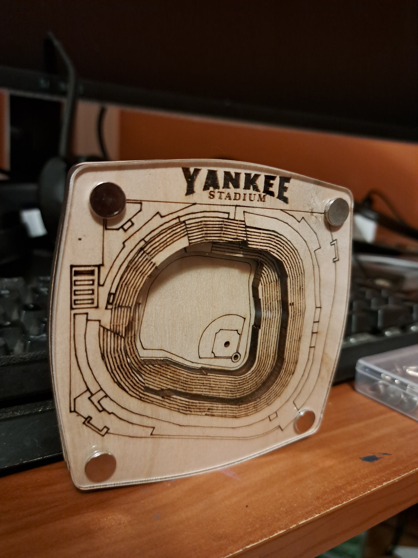 Yankee Stadium Multi-Layered Stadium Coasters