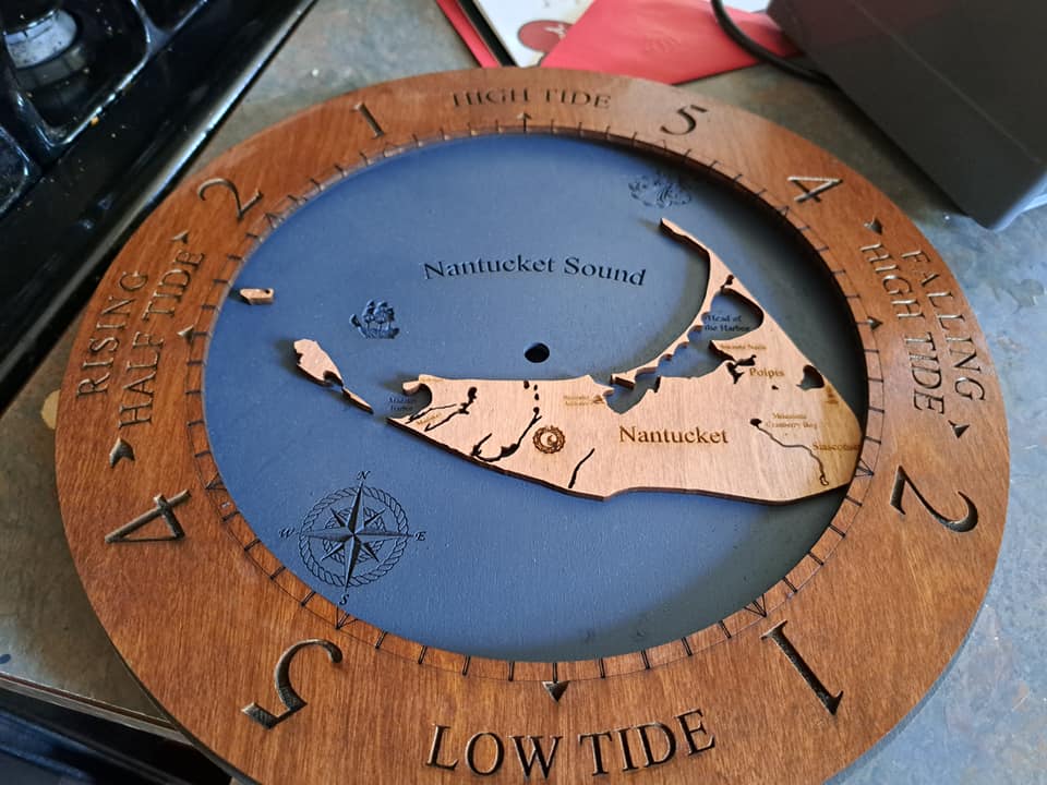 Nantucket MA Time or Tide Clocks