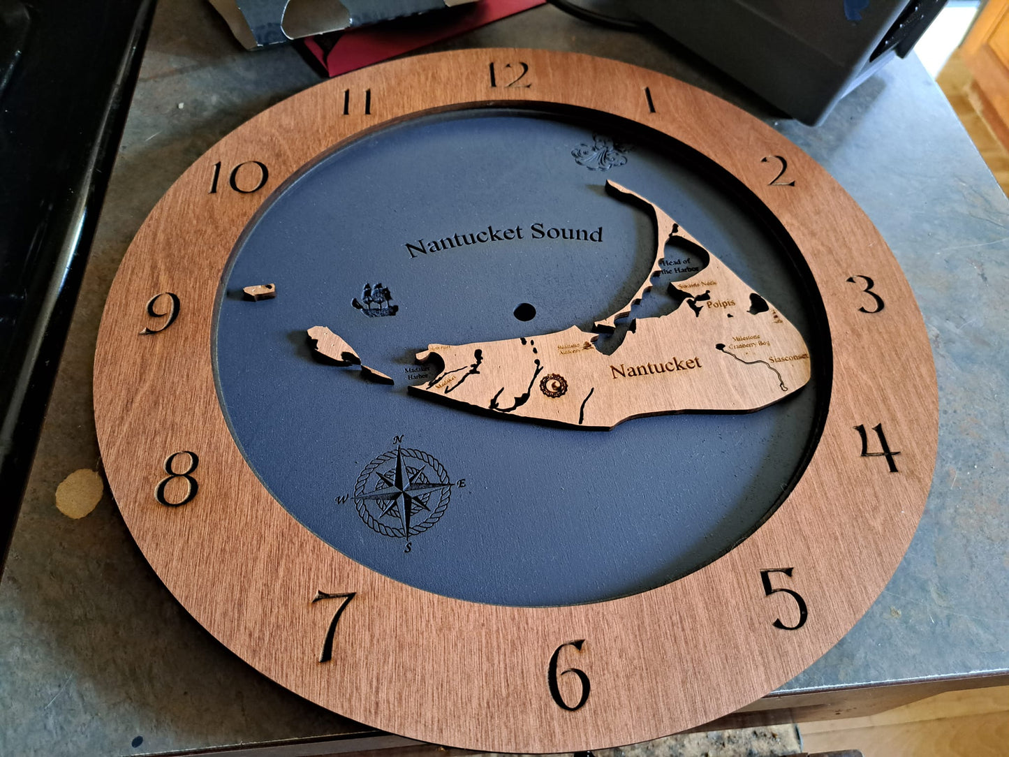 Nantucket MA Time or Tide Clocks