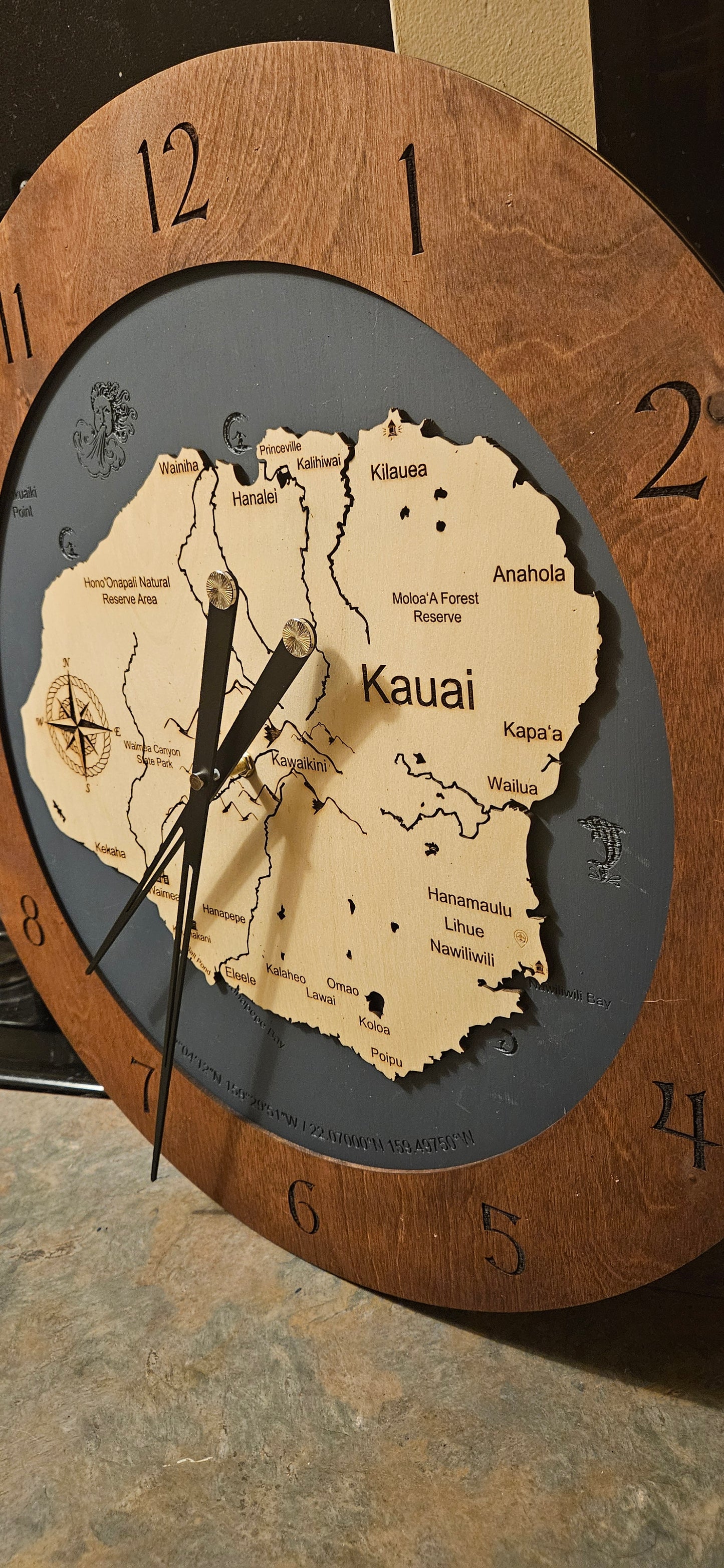 Kauai, HI Time or Tide Clocks