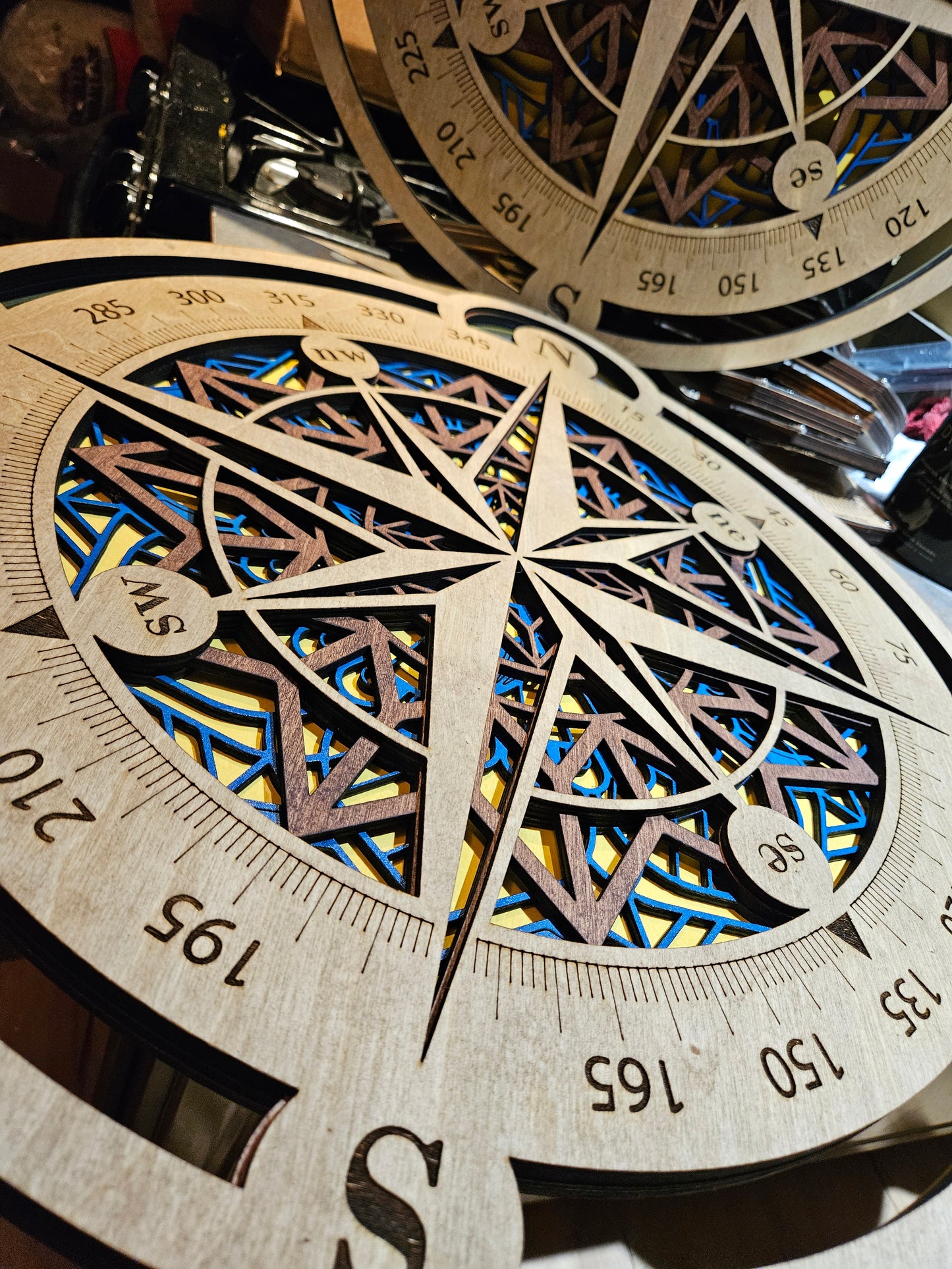 Compass Rose Wall Art